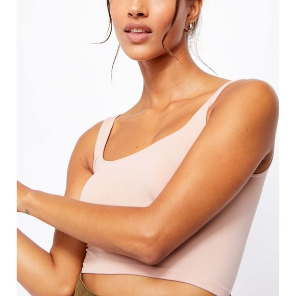 Free People Tops - 🎉LAST CHANCE🎉 NWT Free People Scoop Neck Crop / Ballet